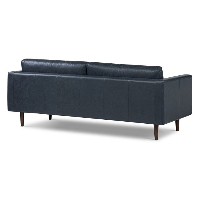 Canapé Napa 88,5 en Poly & Bark - Cuir italien véritable