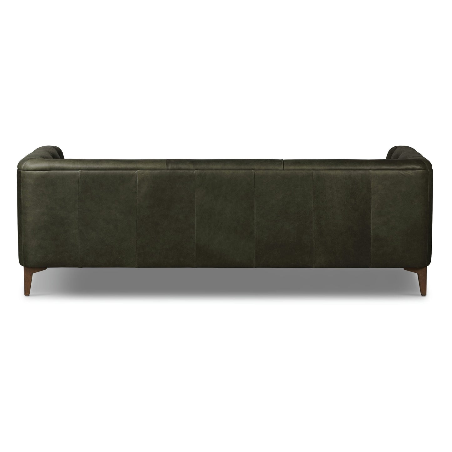 Canapé Poly & Bark Essex 89 - Cuir italien véritable pleine fleur
