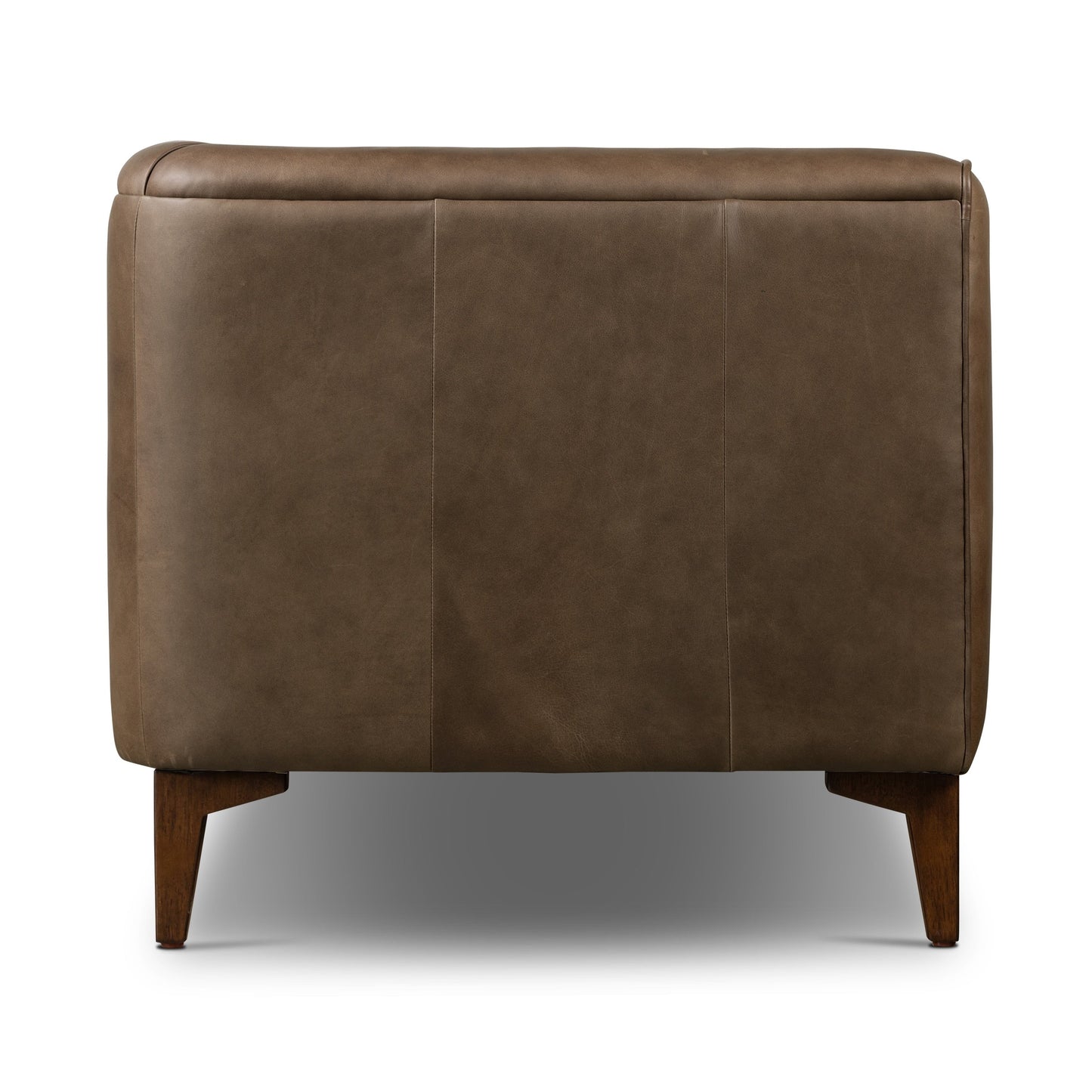 Canapé Poly & Bark Essex 89 - Cuir italien véritable pleine fleur