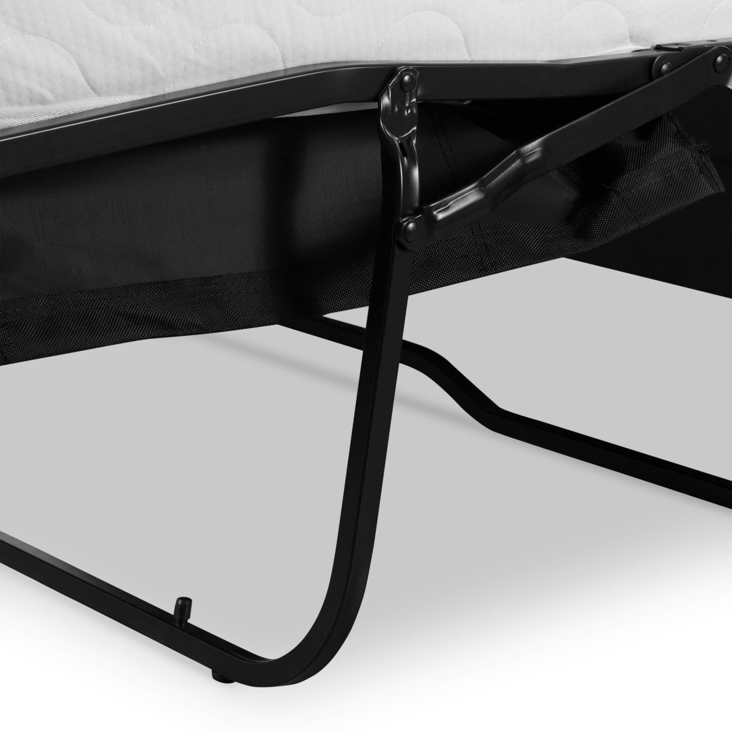 Canapé-lit convertible en cuir pleine fleur Napa 82 de Poly & Bark