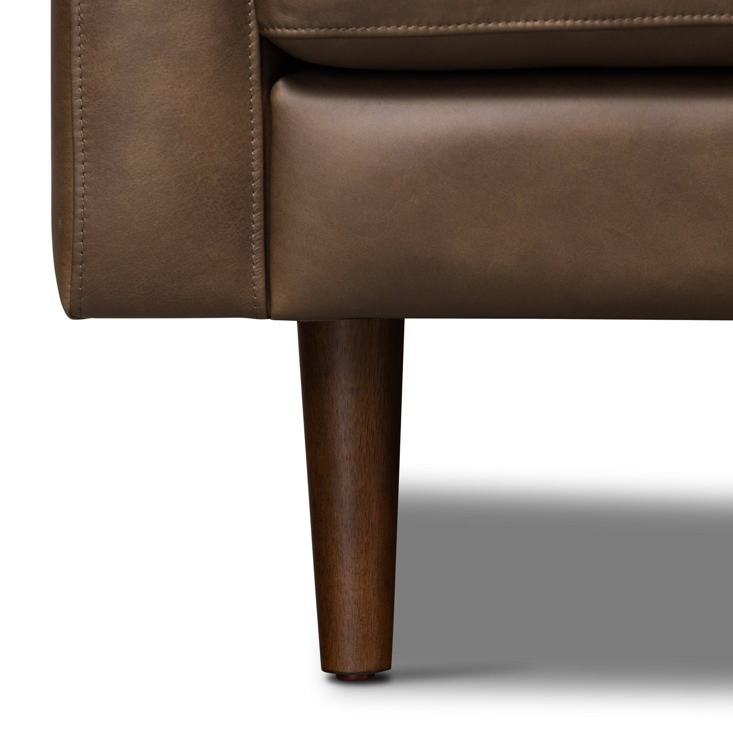 Canapé Napa 88,5 en Poly & Bark - Cuir italien véritable