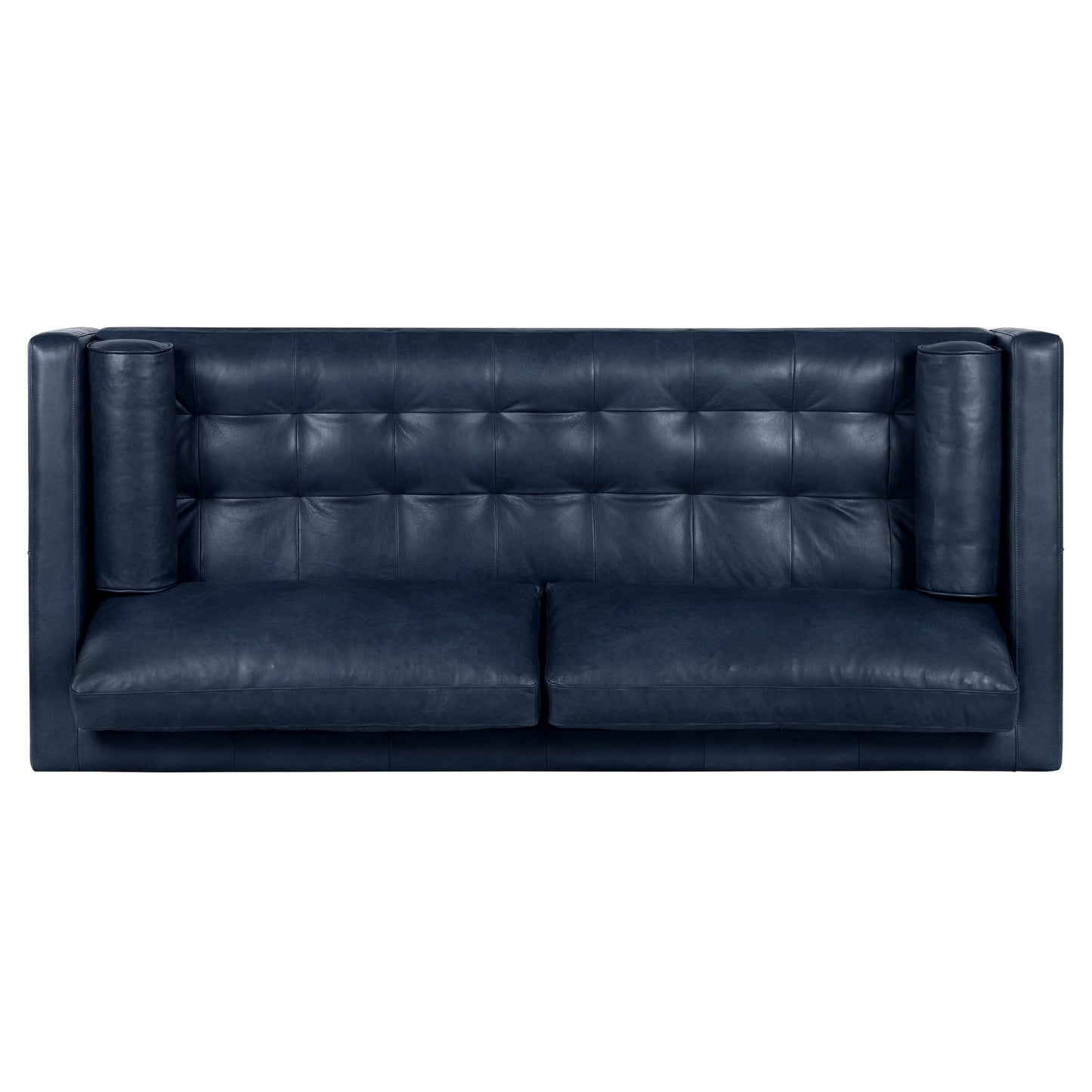 Canapé Napa 88,5 en Poly & Bark - Cuir italien véritable