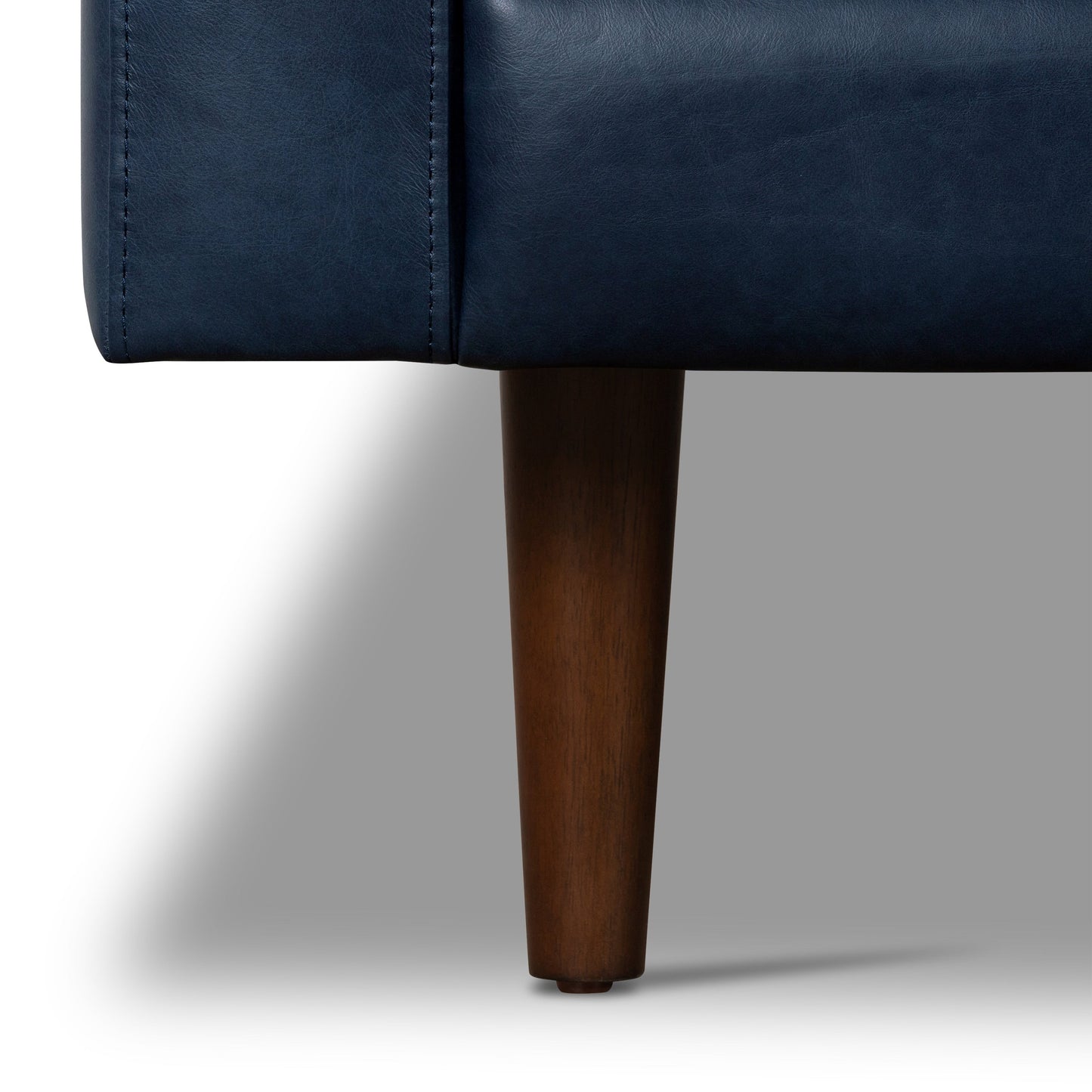 Canapé Napa 88,5 en Poly & Bark - Cuir italien véritable
