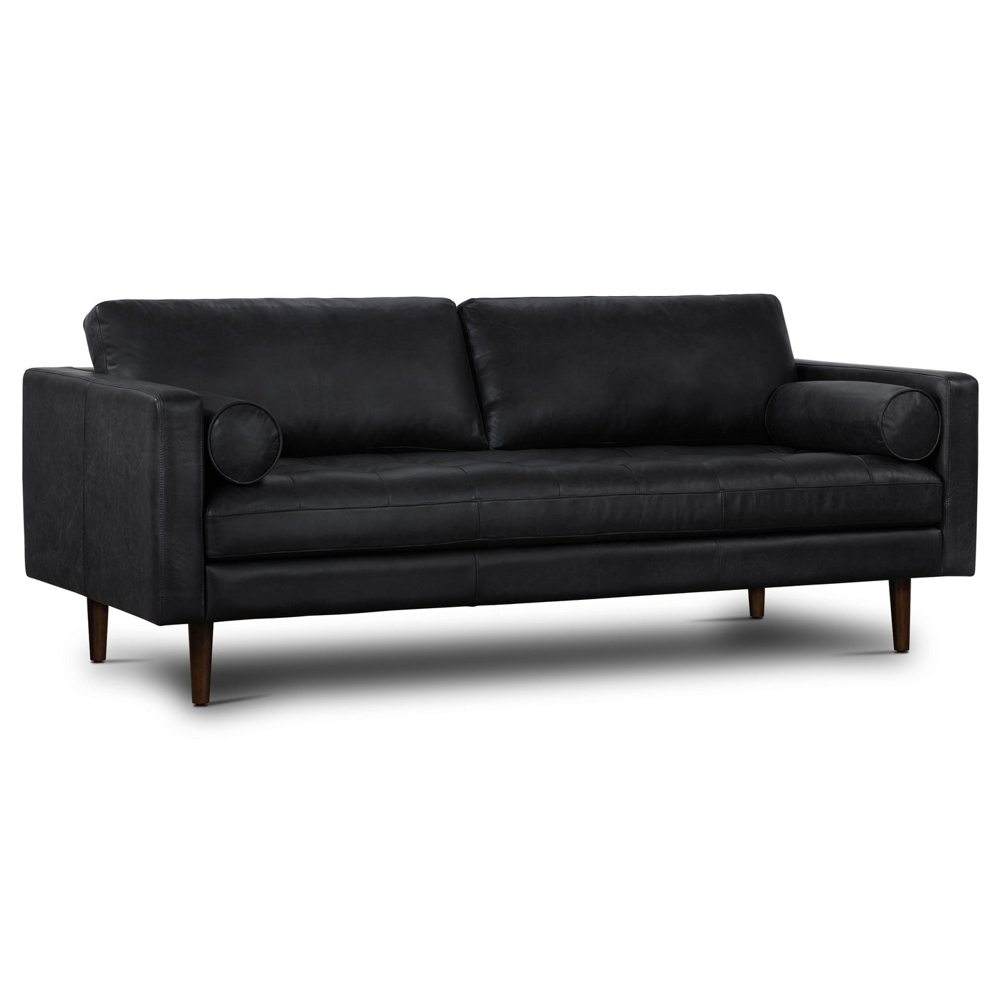Canapé Napa 88,5 en Poly & Bark - Cuir italien véritable
