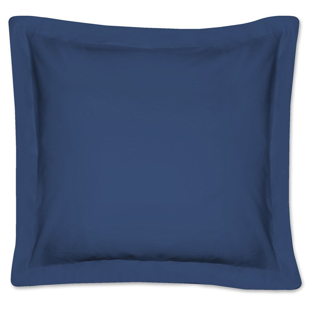 Poplin Tailored Cotton Blend Euro Sham