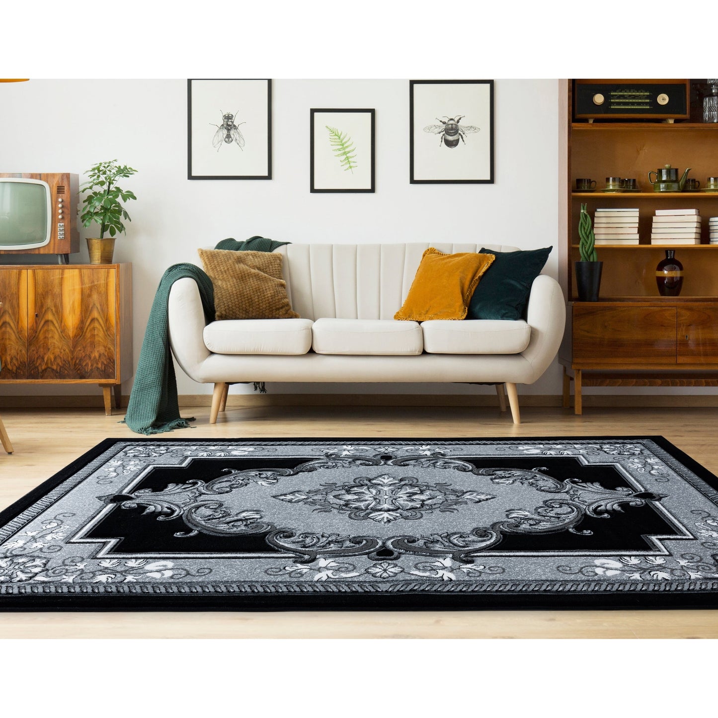 Porch & Den Curry Hand-Carved Area Rug