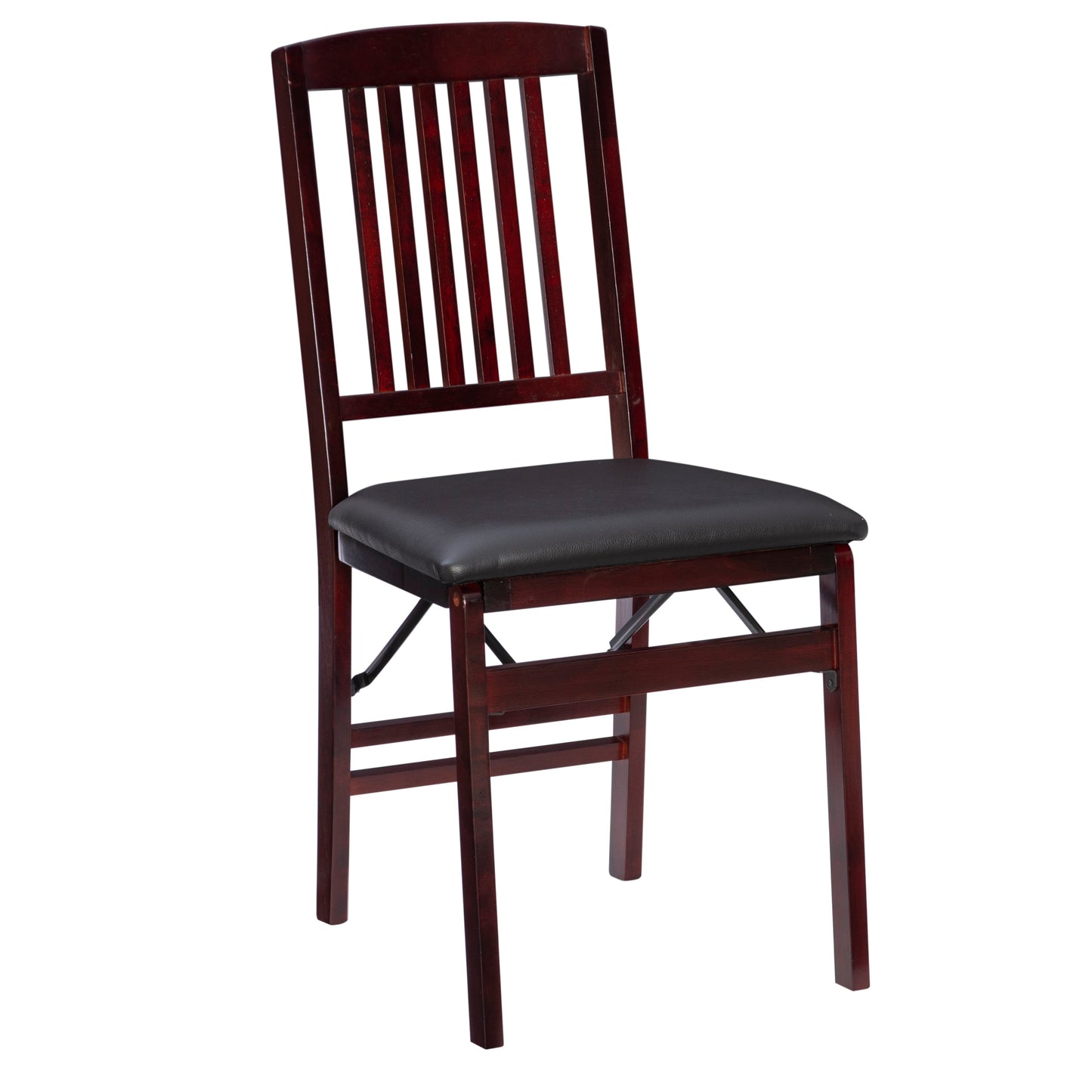 Porch & Den Lowell Espresso Folding Chair (Set of 2)
