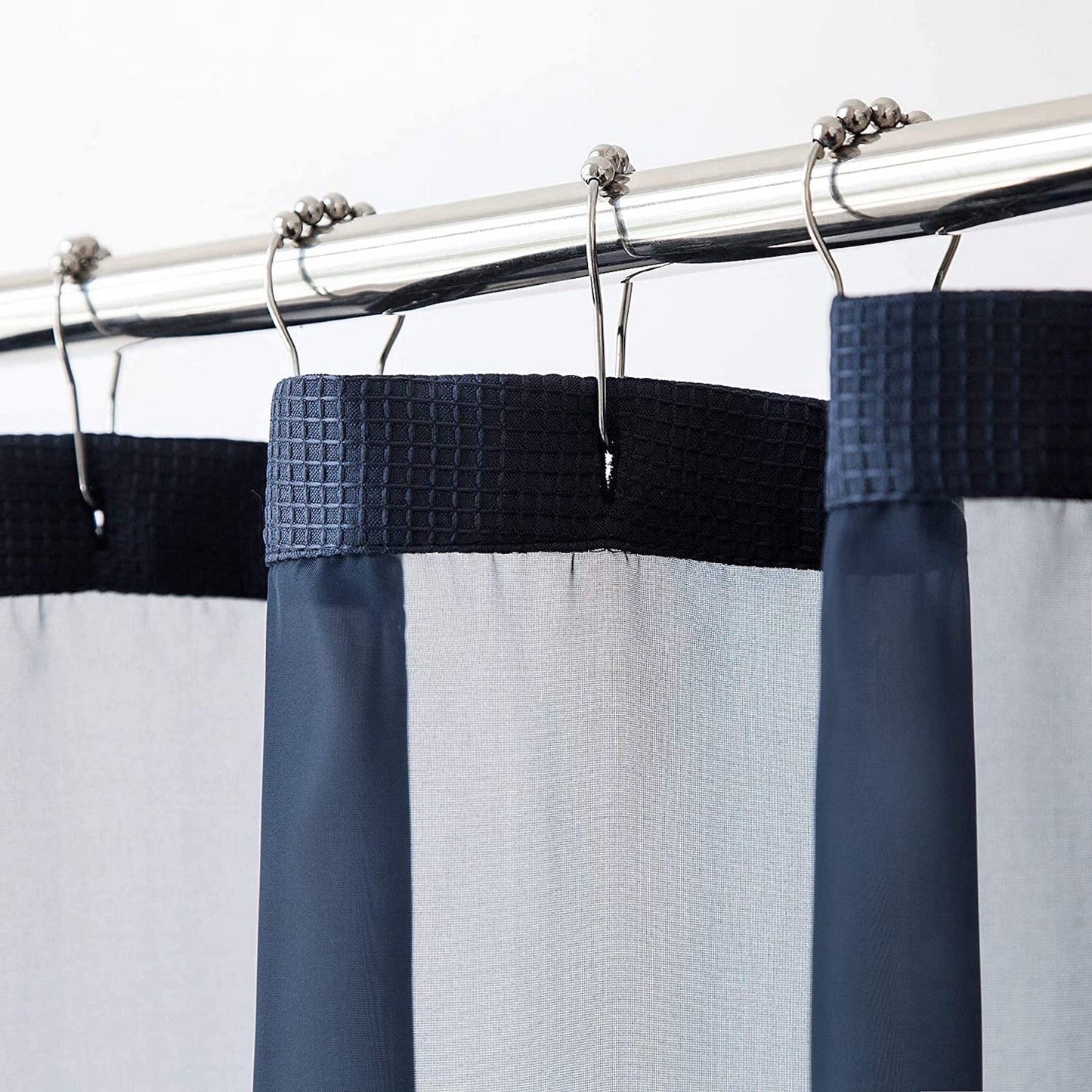 Porch & Den Roycroft Hotel Shower Curtain with Detachable Liner