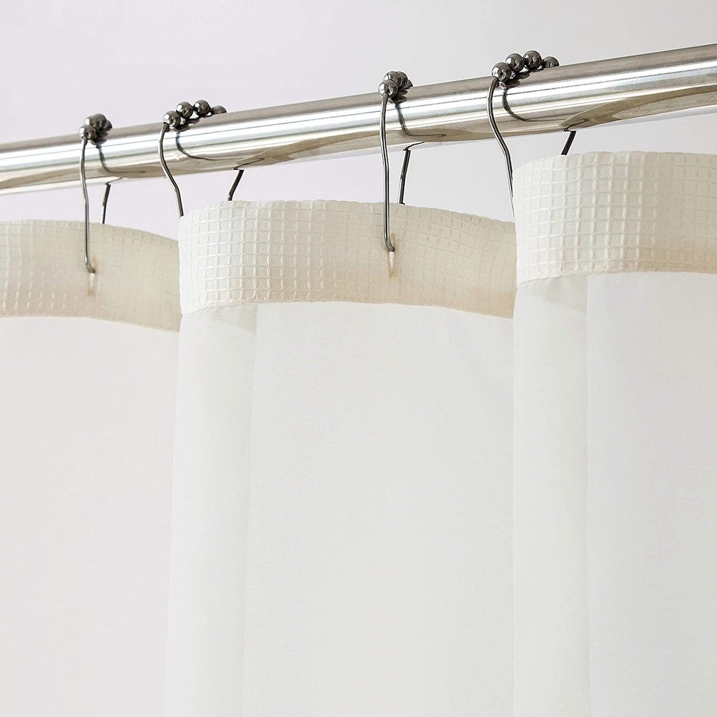 Porch & Den Roycroft Hotel Shower Curtain with Detachable Liner