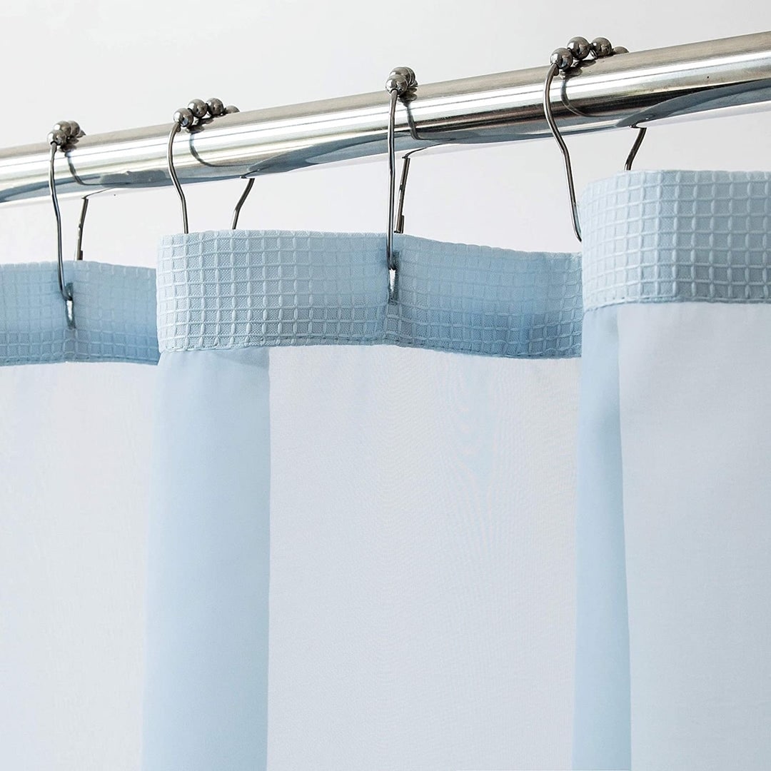 Porch & Den Roycroft Hotel Shower Curtain with Detachable Liner
