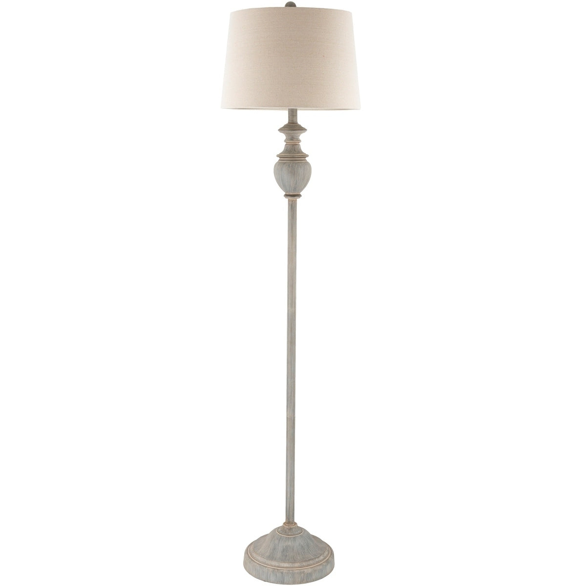 Pragya Traditional Hand Finished Floor Lamp - 59H x 15W x 15D