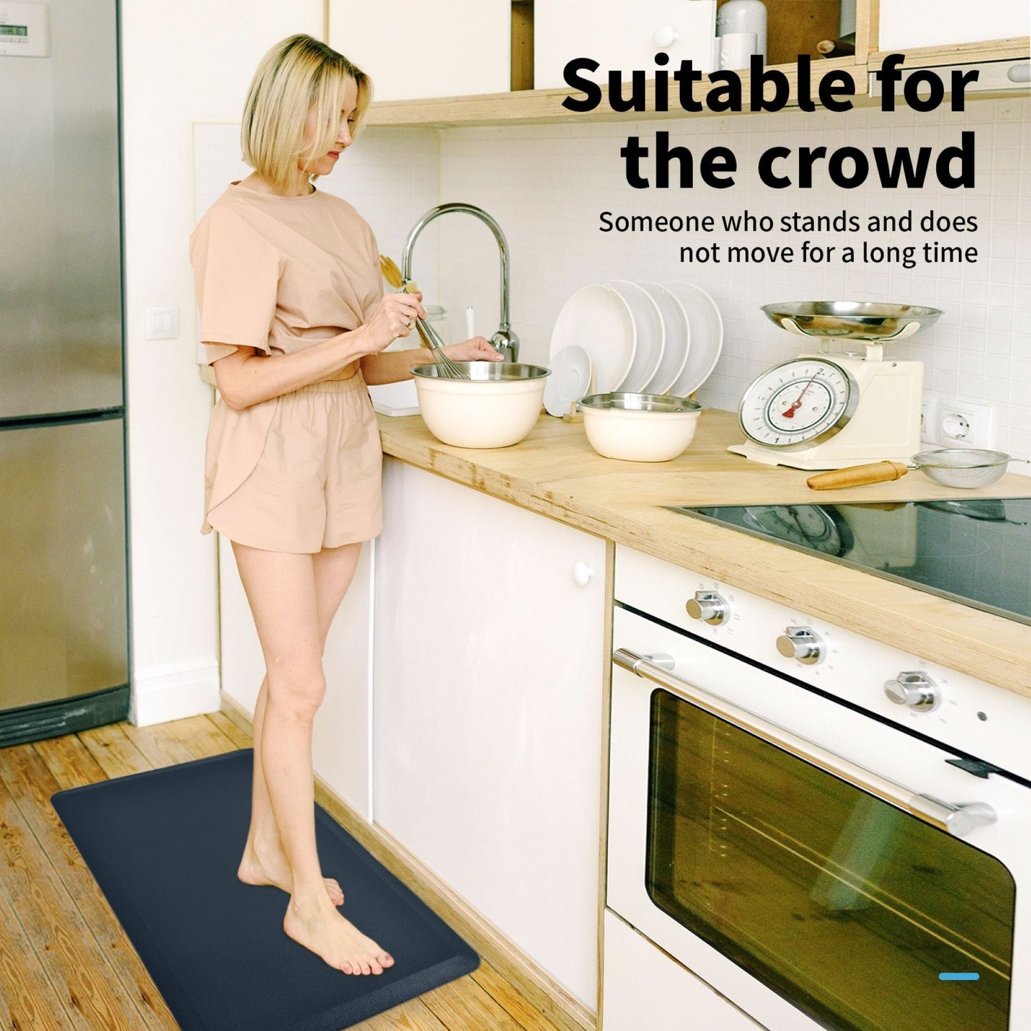 Anti-Fatigue Comfort Mat Non-Slip&All-Purpose Comfort-for Kitchen Office Standing Desk