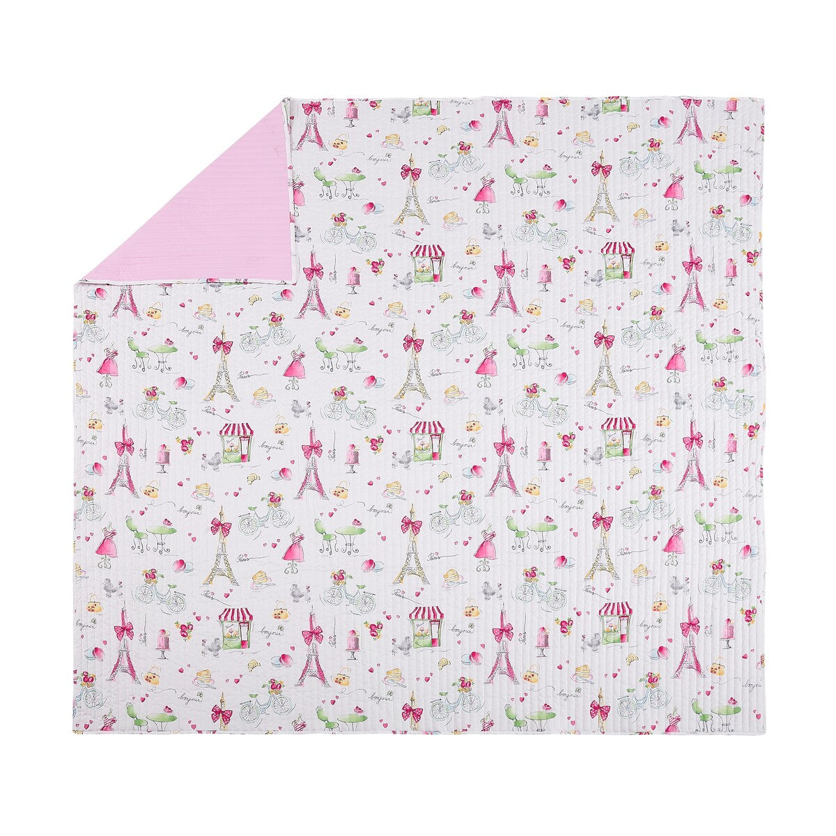 Urban Playground Pretty in Paris Quilt Set