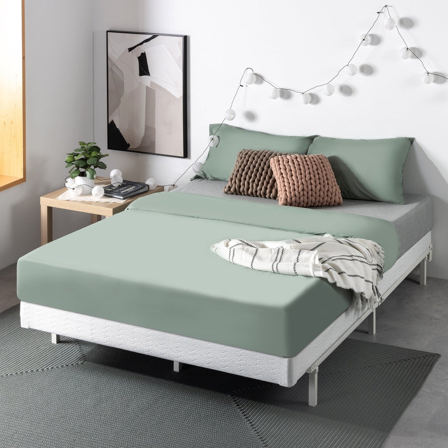 Priage by ZINUS 5 Inch Metal Smart BoxSpring® with Quick Assembly