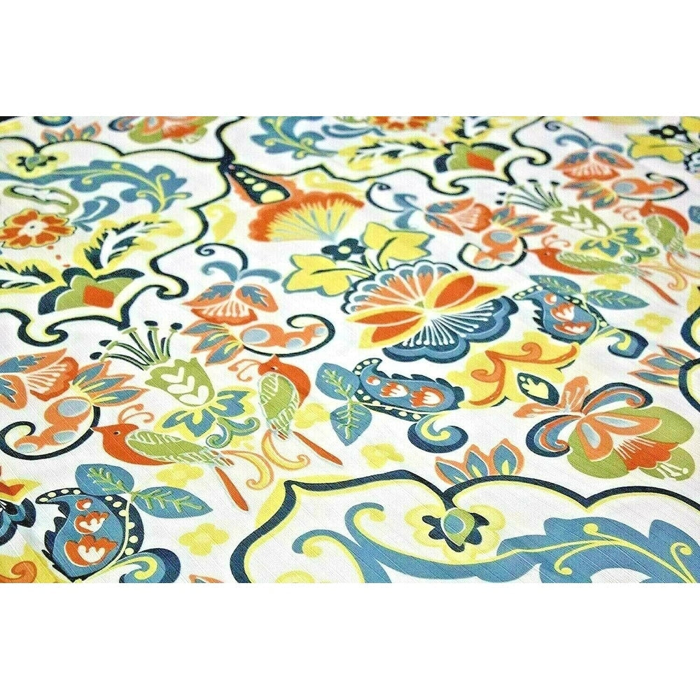 Printed Canvas Shower Curtain Polyester Bathroom Decor Beautiful Colorful Design 70 x 70
