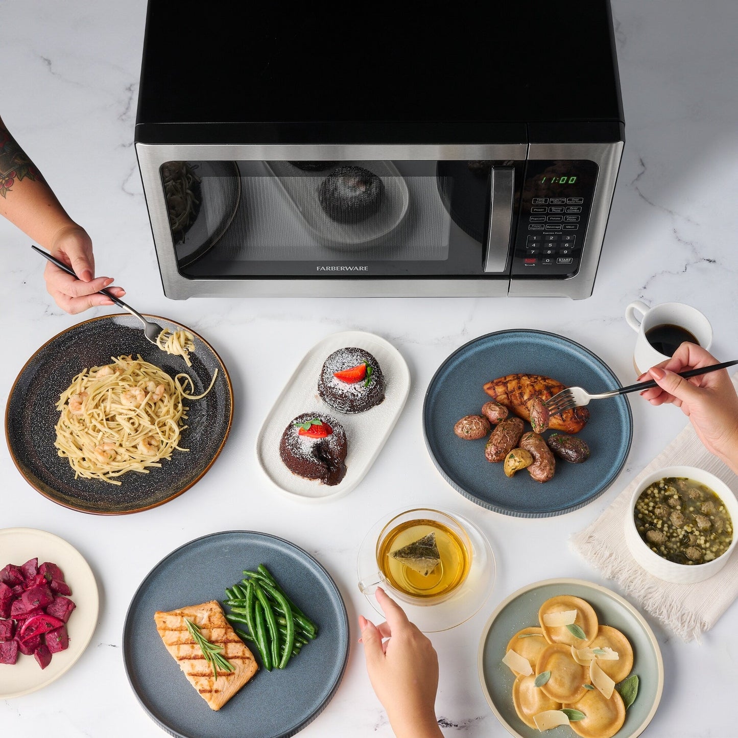 Professional 1.2 Cu.Ft. Microwave and Grill Oven