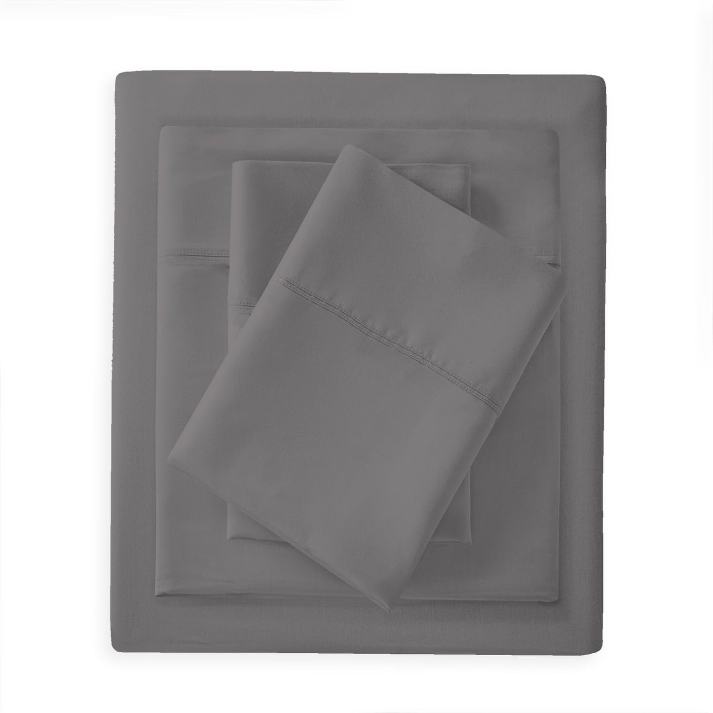 Purity Home 300TC Organic 100% Cotton Cool Crisp Percale Sheet Set