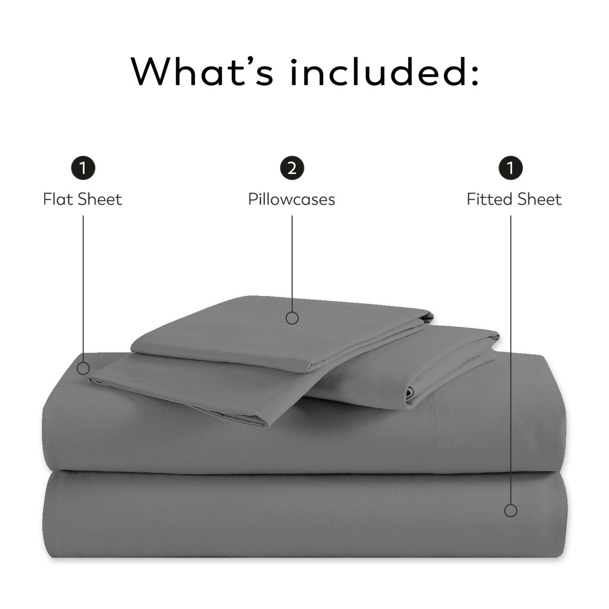 Purity Home 400TC 100% Cotton Long Staple Ultra-soft Percale Sheet Set