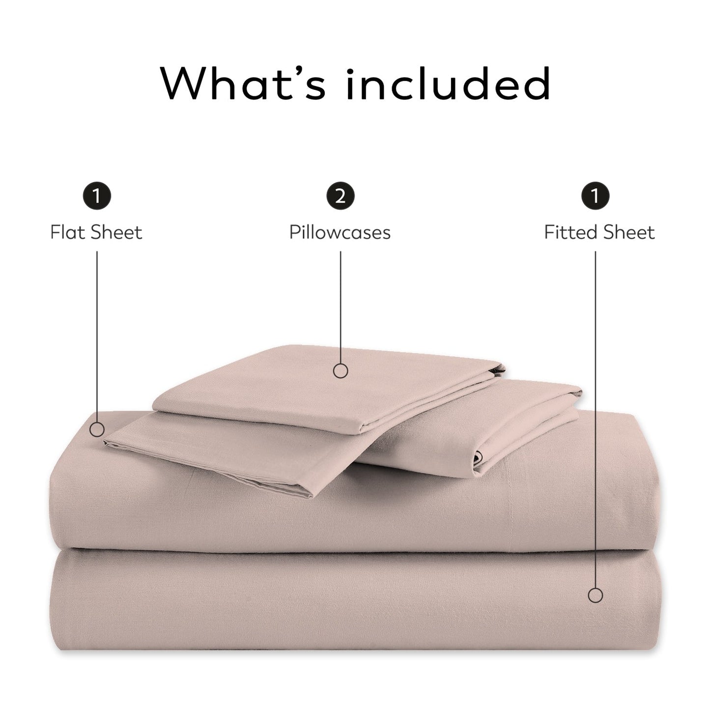 Purity Home Cotton Breathable And Lightweight Deep Pocket Sheet Set