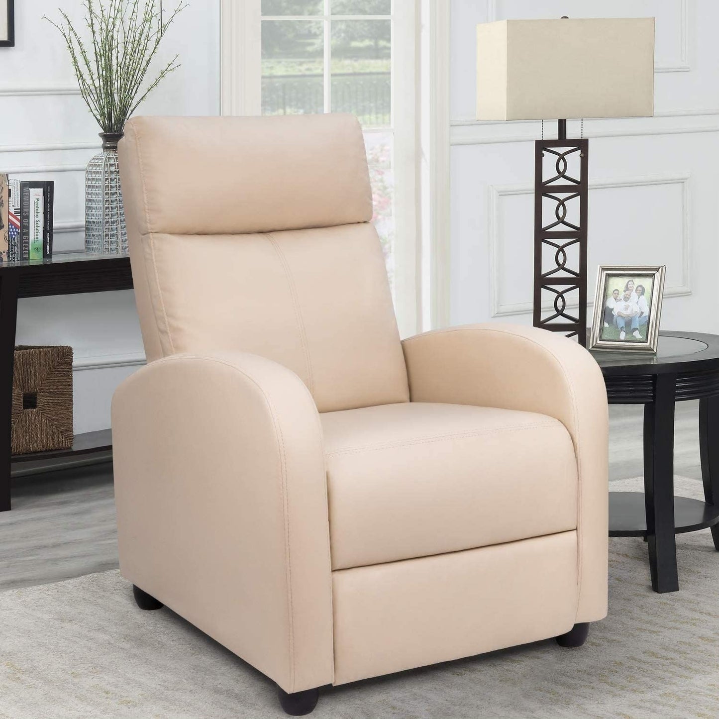 Fauteuil inclinable Homall en cuir synthétique pour salon