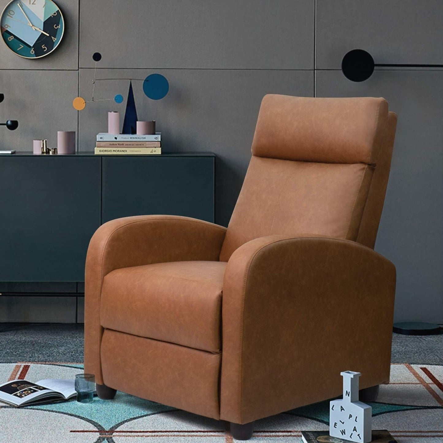 Fauteuil inclinable Homall en cuir synthétique pour salon