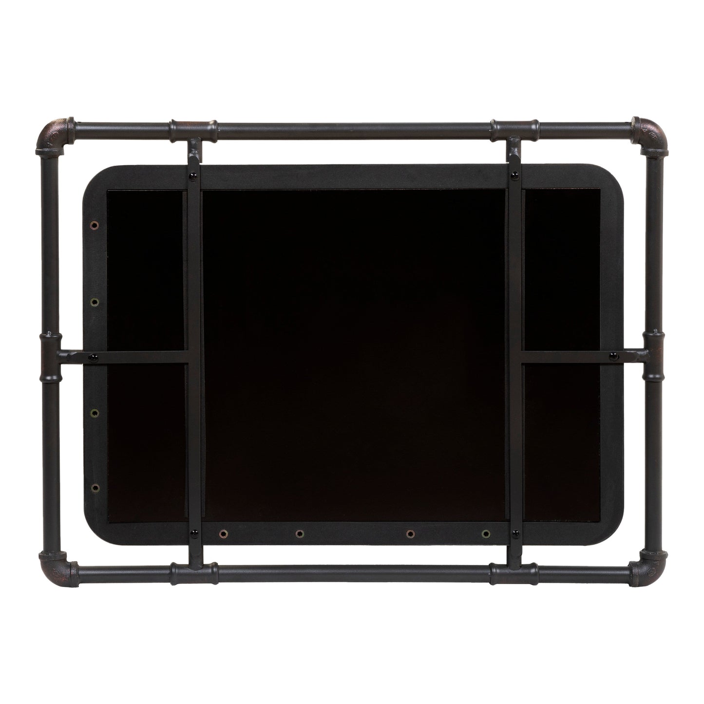Revo Industrial 31-inch Metal Floating Wall Mirror by Furniture of America