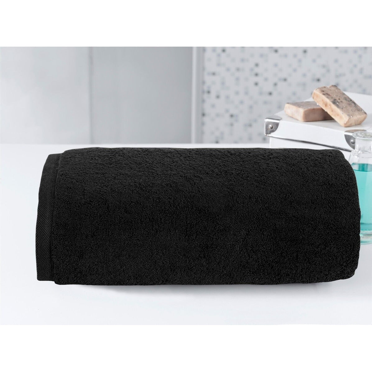 Classic Turkish Towels - Cambridge 100% Turkish Cotton Jumbo SPA Bath Sheet, Quick Dry