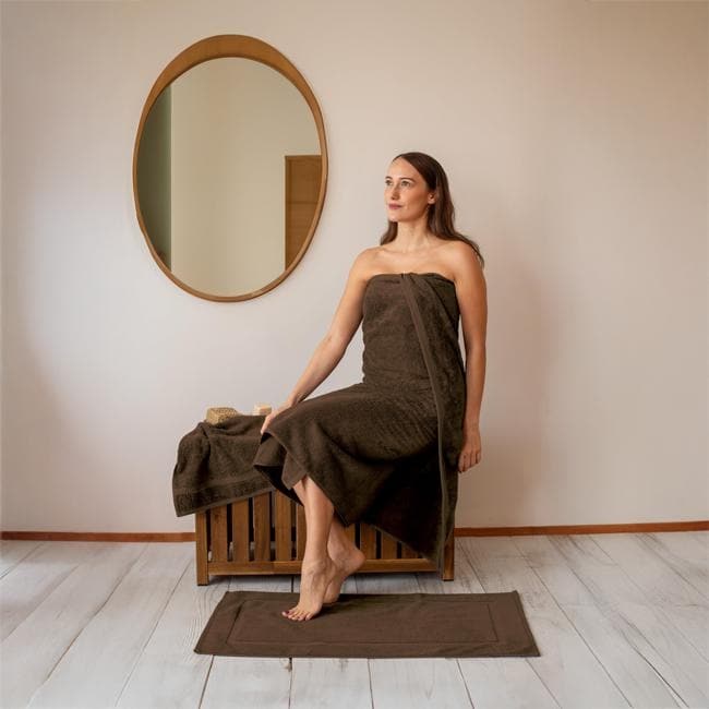 Classic Turkish Towels - Cambridge 100% Turkish Cotton Jumbo SPA Bath Sheet, Quick Dry