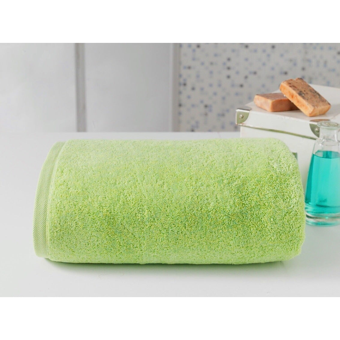 Classic Turkish Towels - Cambridge 100% Turkish Cotton Jumbo SPA Bath Sheet, Quick Dry