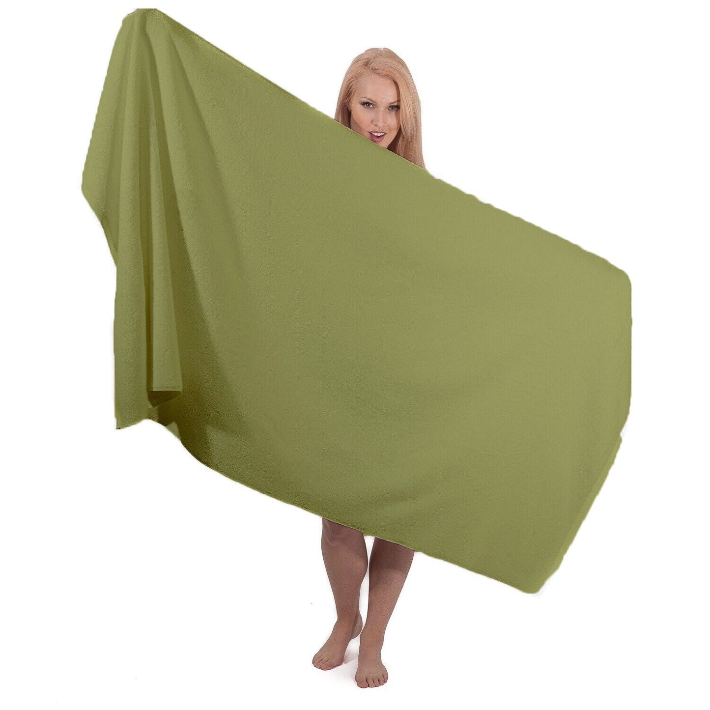 Classic Turkish Towels - Cambridge 100% Turkish Cotton Jumbo SPA Bath Sheet, Quick Dry