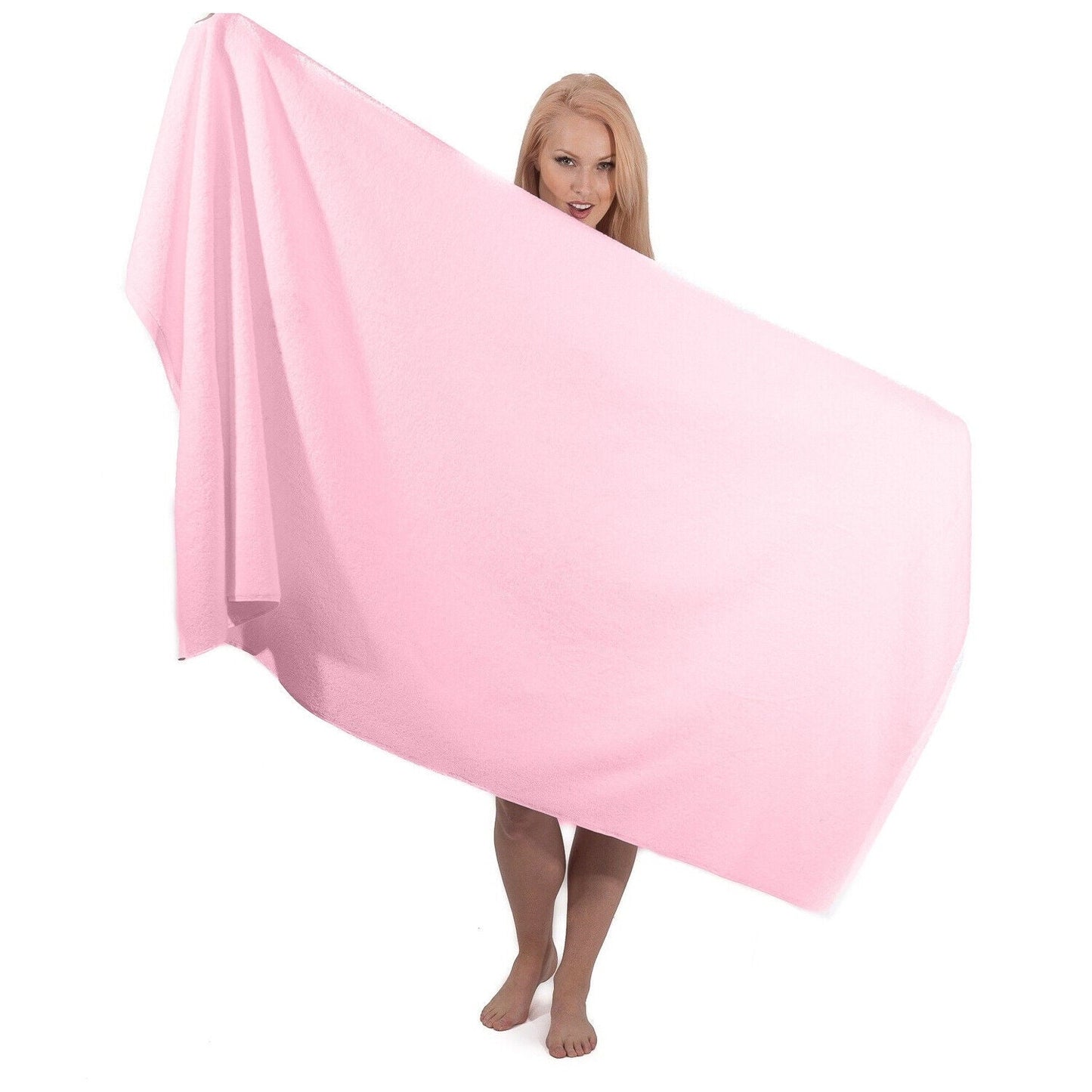 Classic Turkish Towels - Cambridge 100% Turkish Cotton Jumbo SPA Bath Sheet, Quick Dry