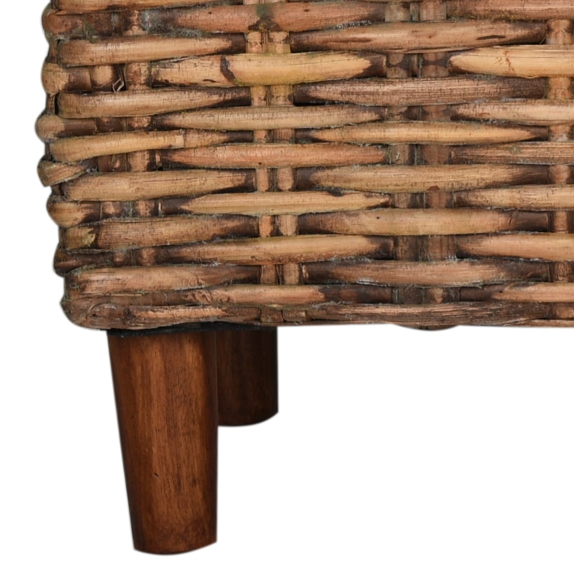 SAFAVIEH Danna Brown Bench - 43.9 x 14.8 x 21.1 - 44W x 15D x 21H