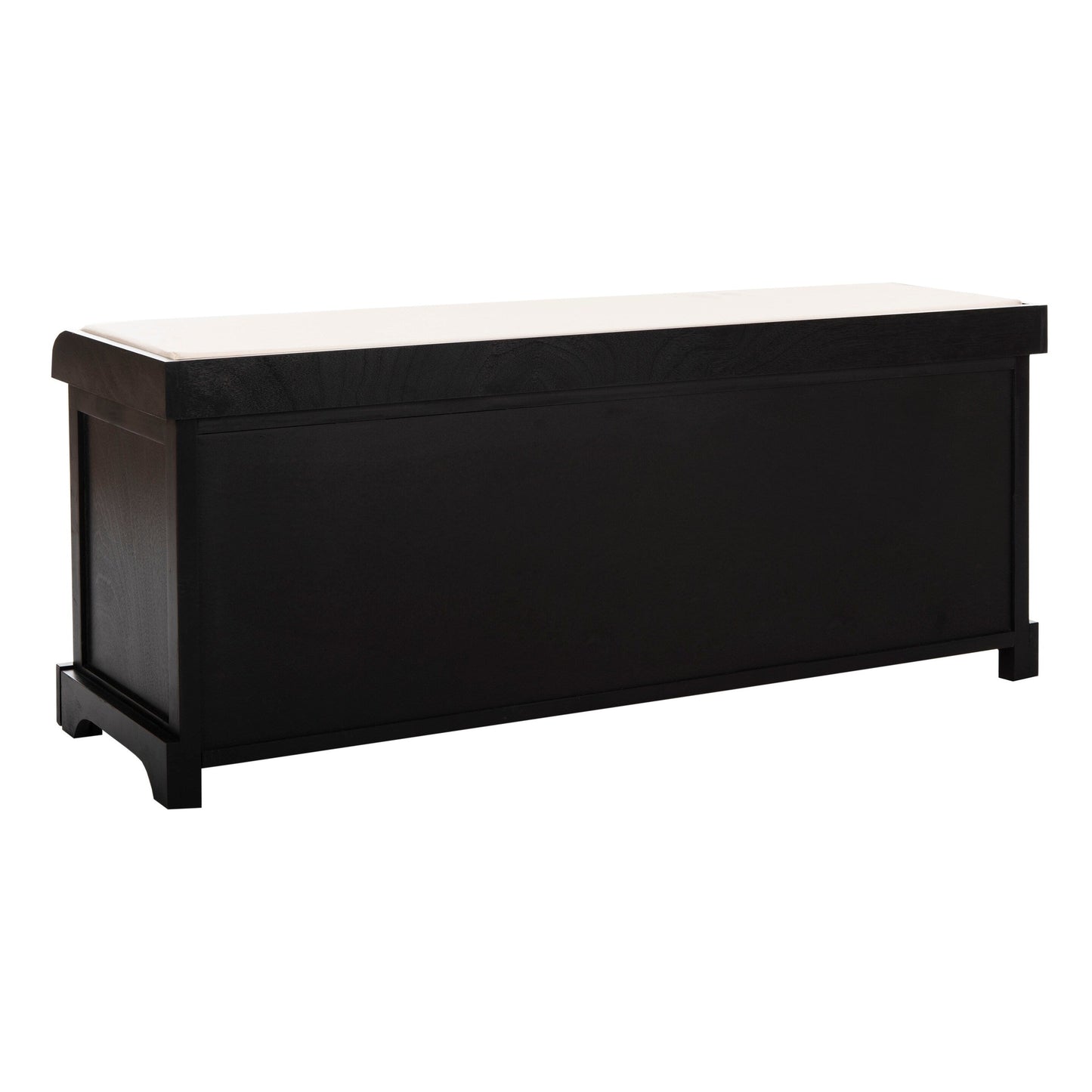 SAFAVIEH Eola Grey/ White Storage Bench - 47 x 16.1 x 19.9 - 47Wx16Dx20H