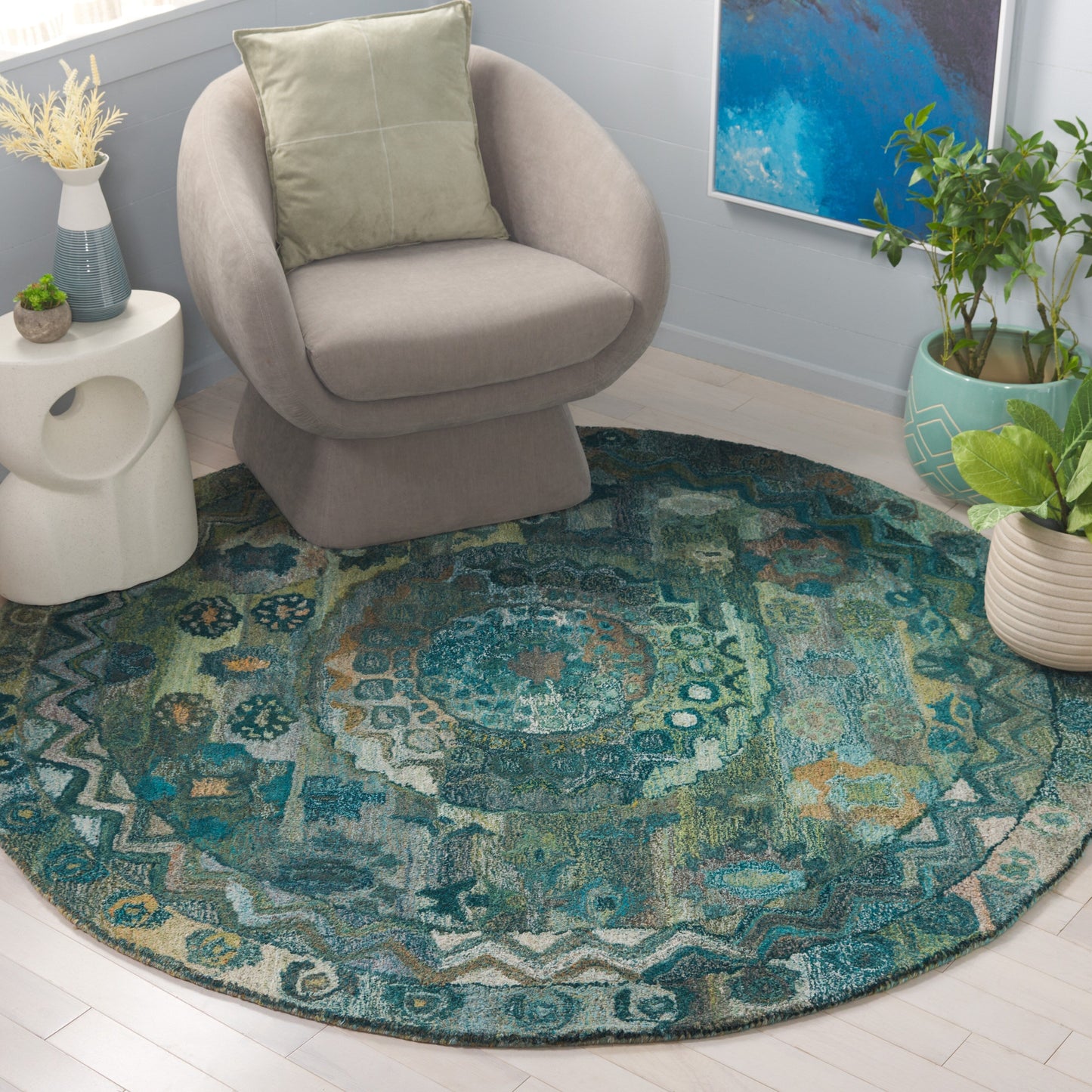 SAFAVIEH Handmade Anatolia Piedad Traditional Rug