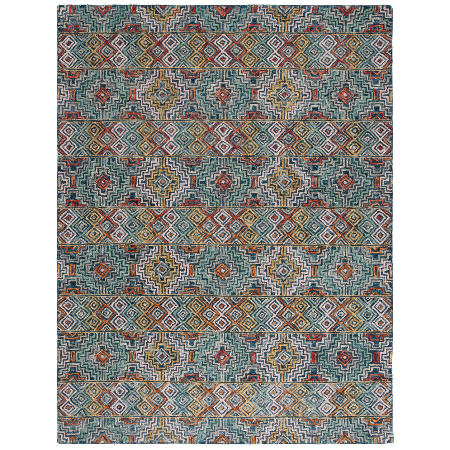 SAFAVIEH Handmade Aspen Licia Bohemian & Eclectic Tribal Wool