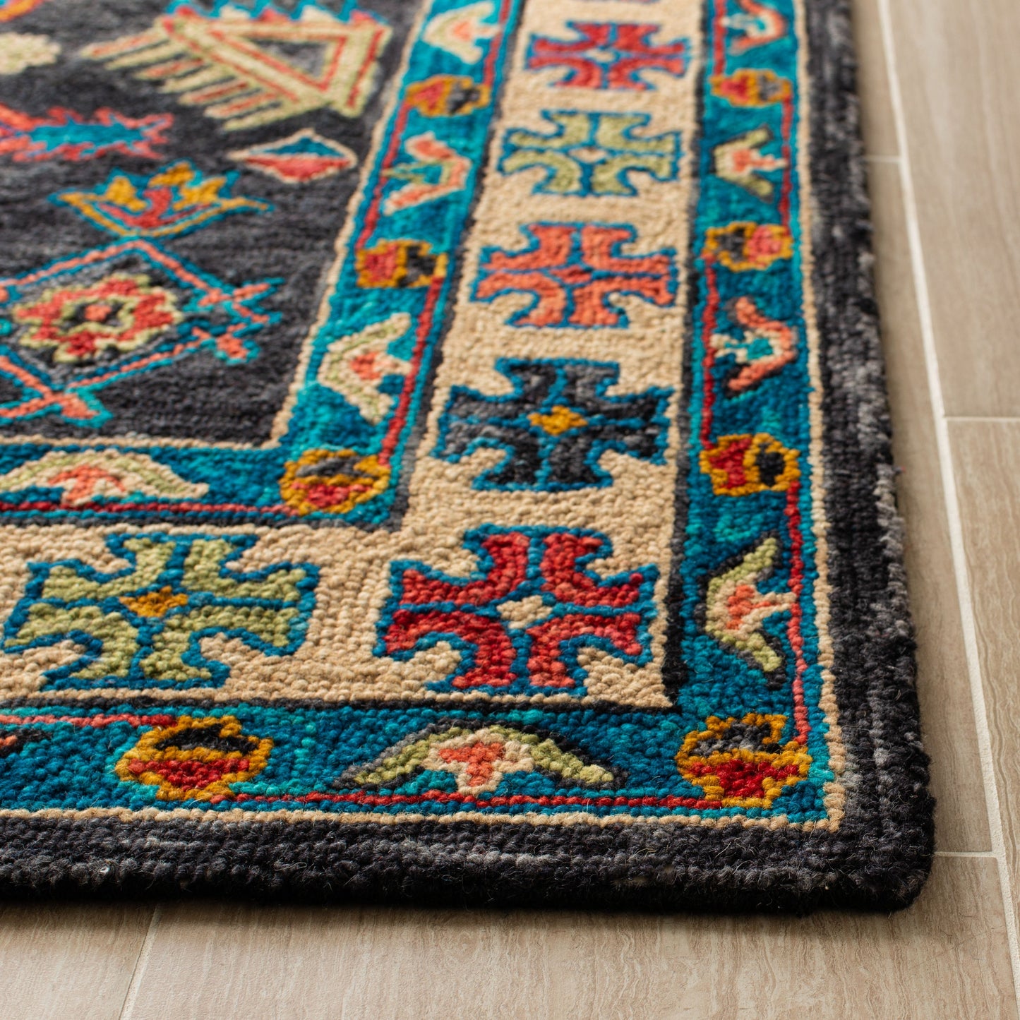 SAFAVIEH Handmade Aspen Sigurþora Bohemian Wool Rug
