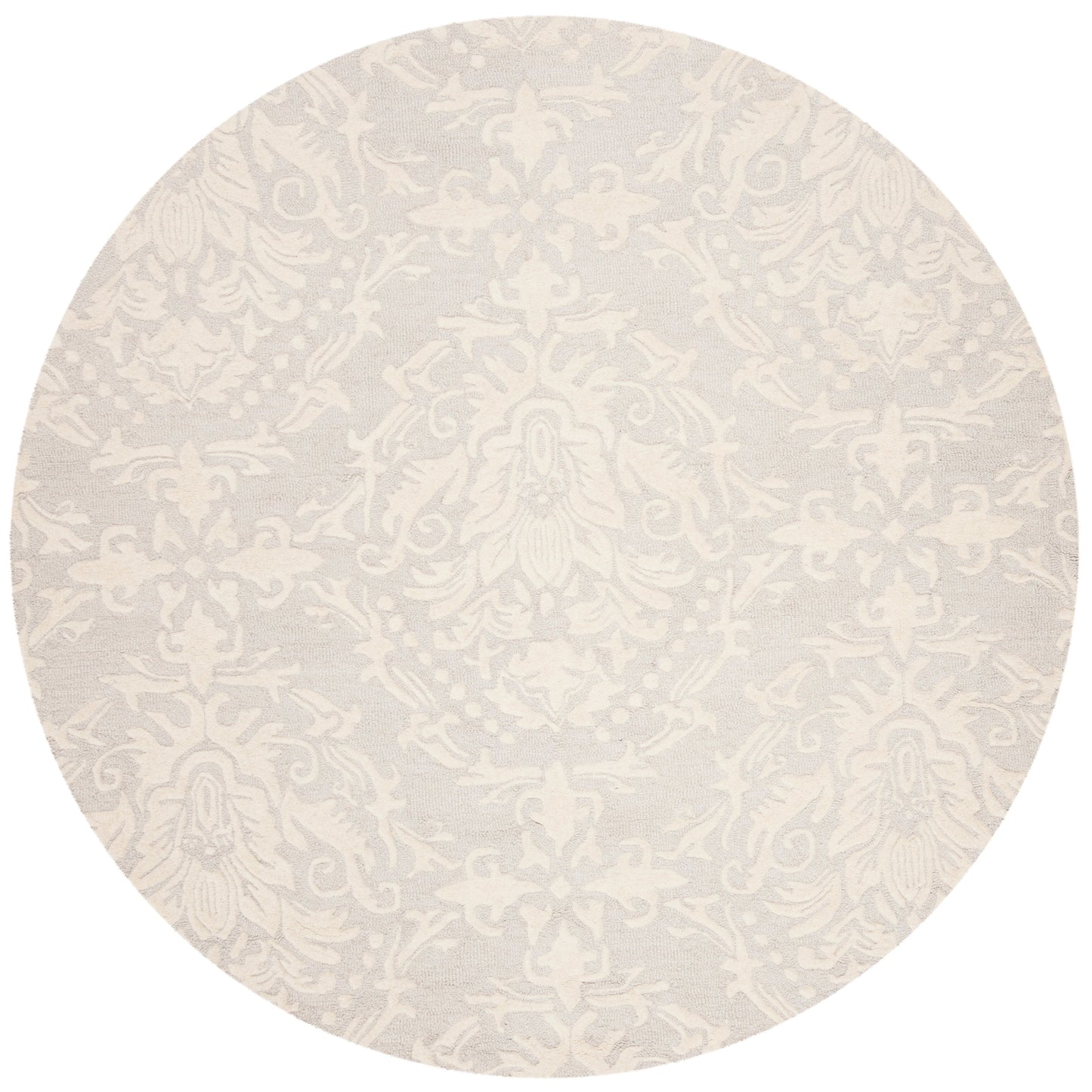 SAFAVIEH Handmade Blossom Ambroisine Modern Floral Wool Rug