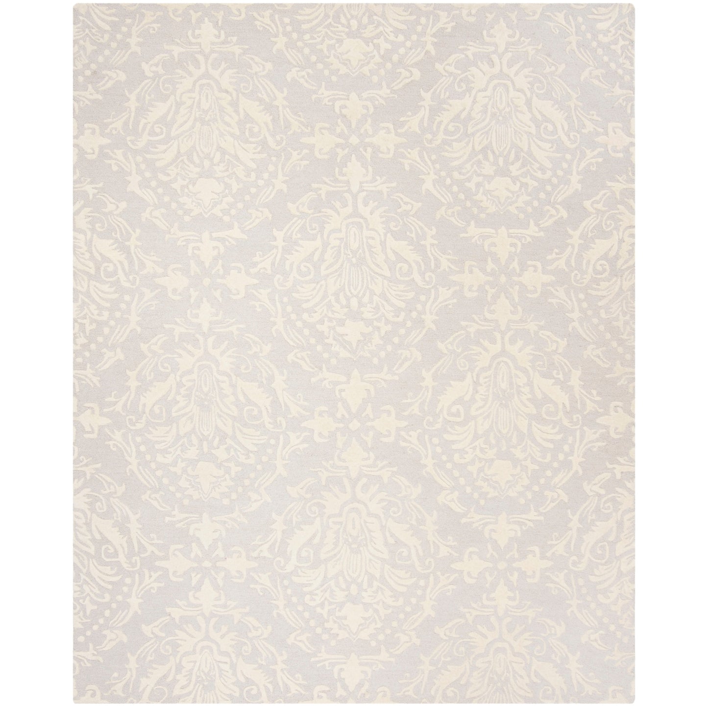 SAFAVIEH Handmade Blossom Ambroisine Modern Floral Wool Rug