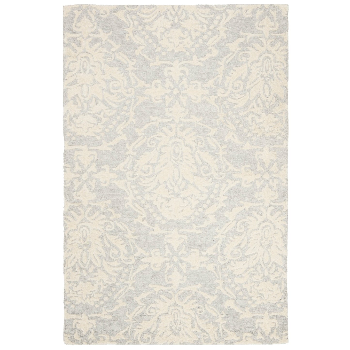 SAFAVIEH Handmade Blossom Ambroisine Modern Floral Wool Rug