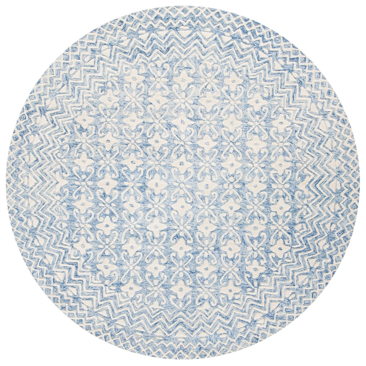 SAFAVIEH Handmade Blossom Barbara Modern Floral Wool Rug