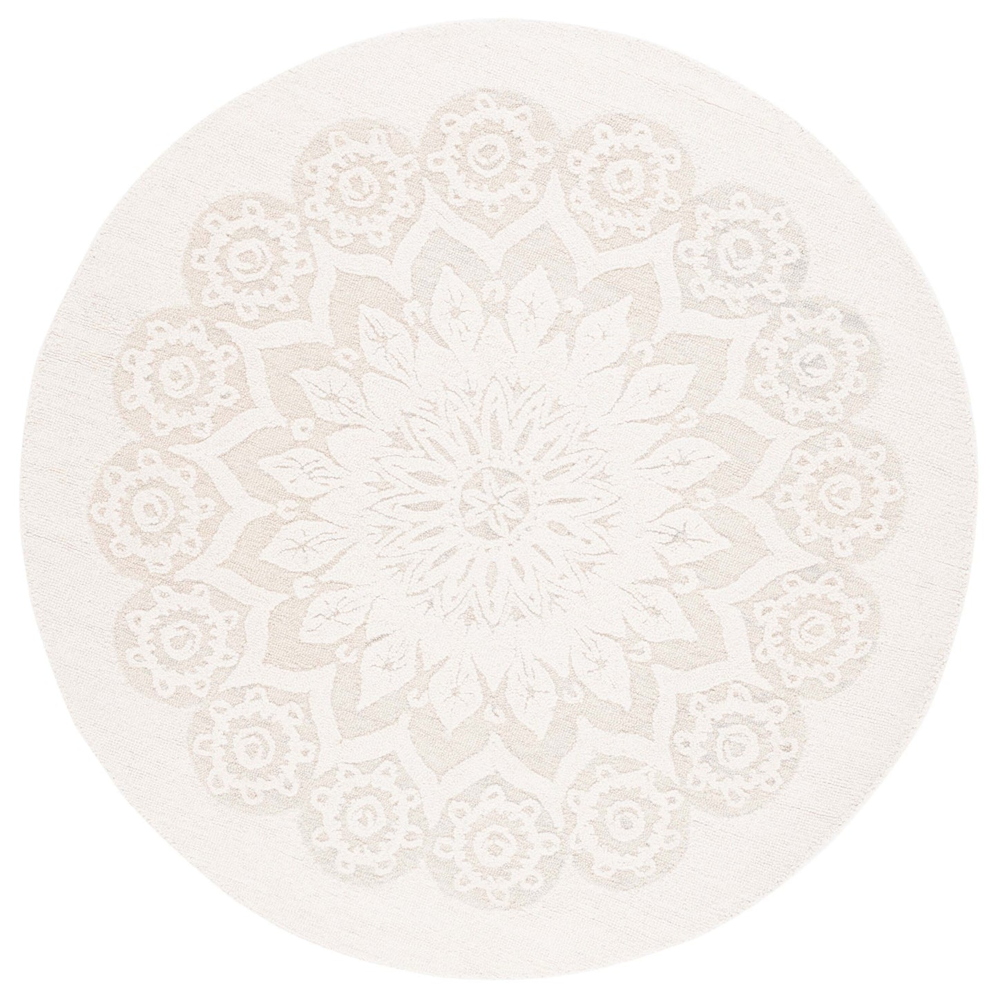 SAFAVIEH Handmade Blossom Oriella Modern Floral Wool Rug