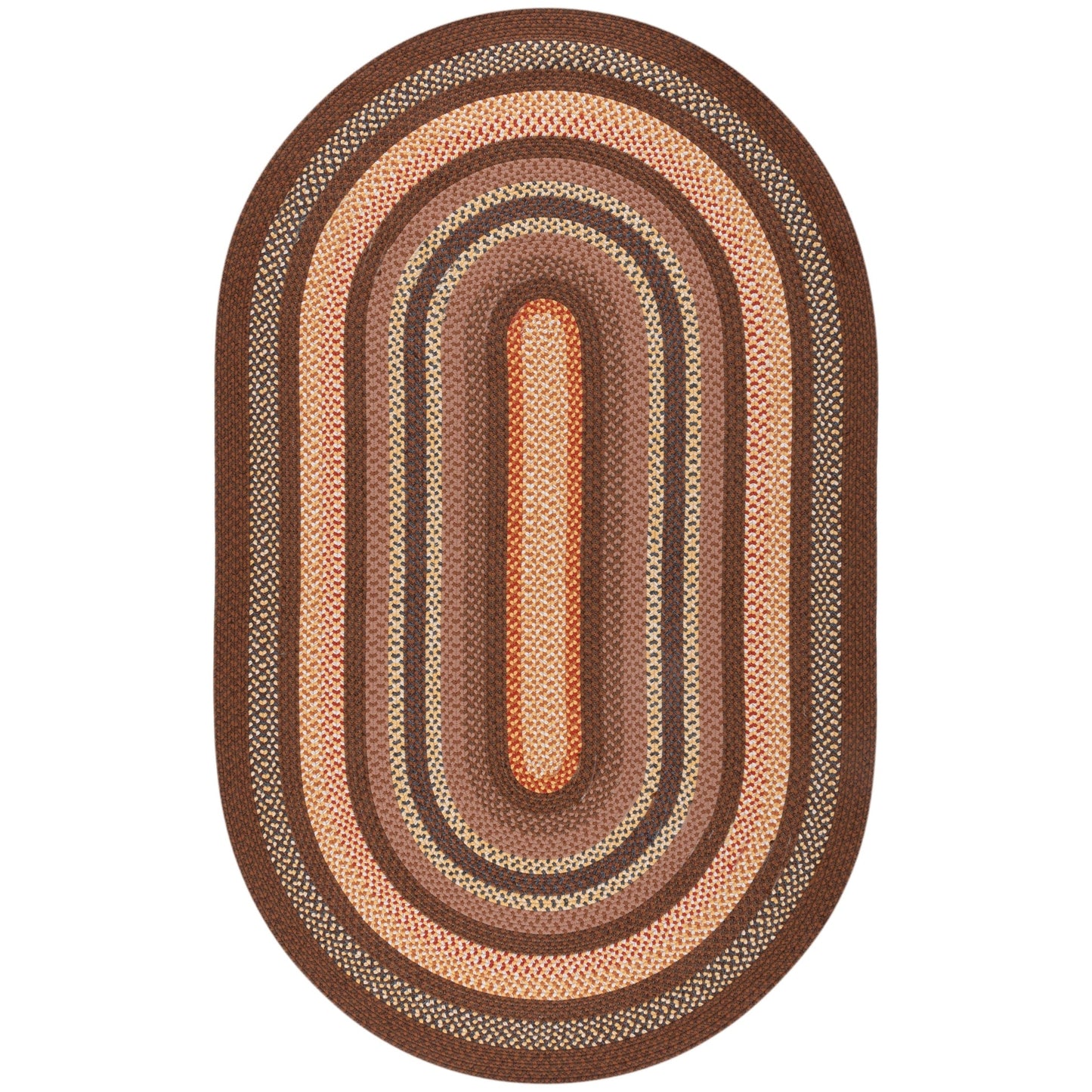 SAFAVIEH Handmade Braided Tomislava Country Rug