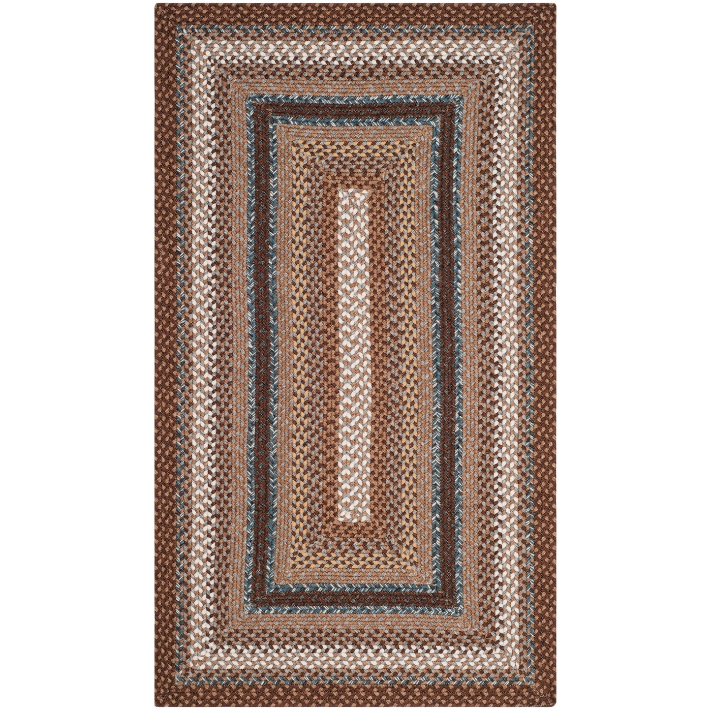SAFAVIEH Handmade Braided Tomislava Country Rug