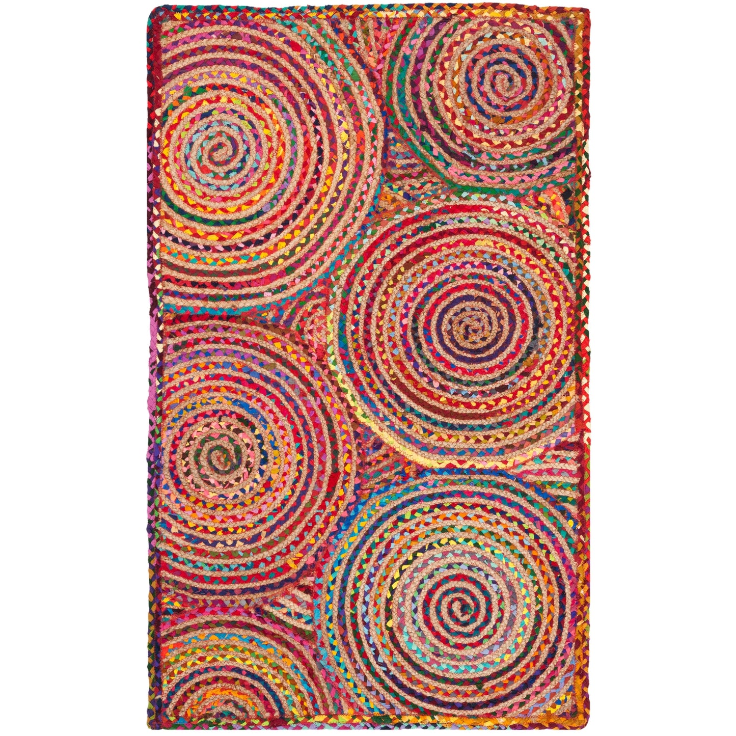 SAFAVIEH Handmade Cape Cod Eulogia Coastal Jute Rug