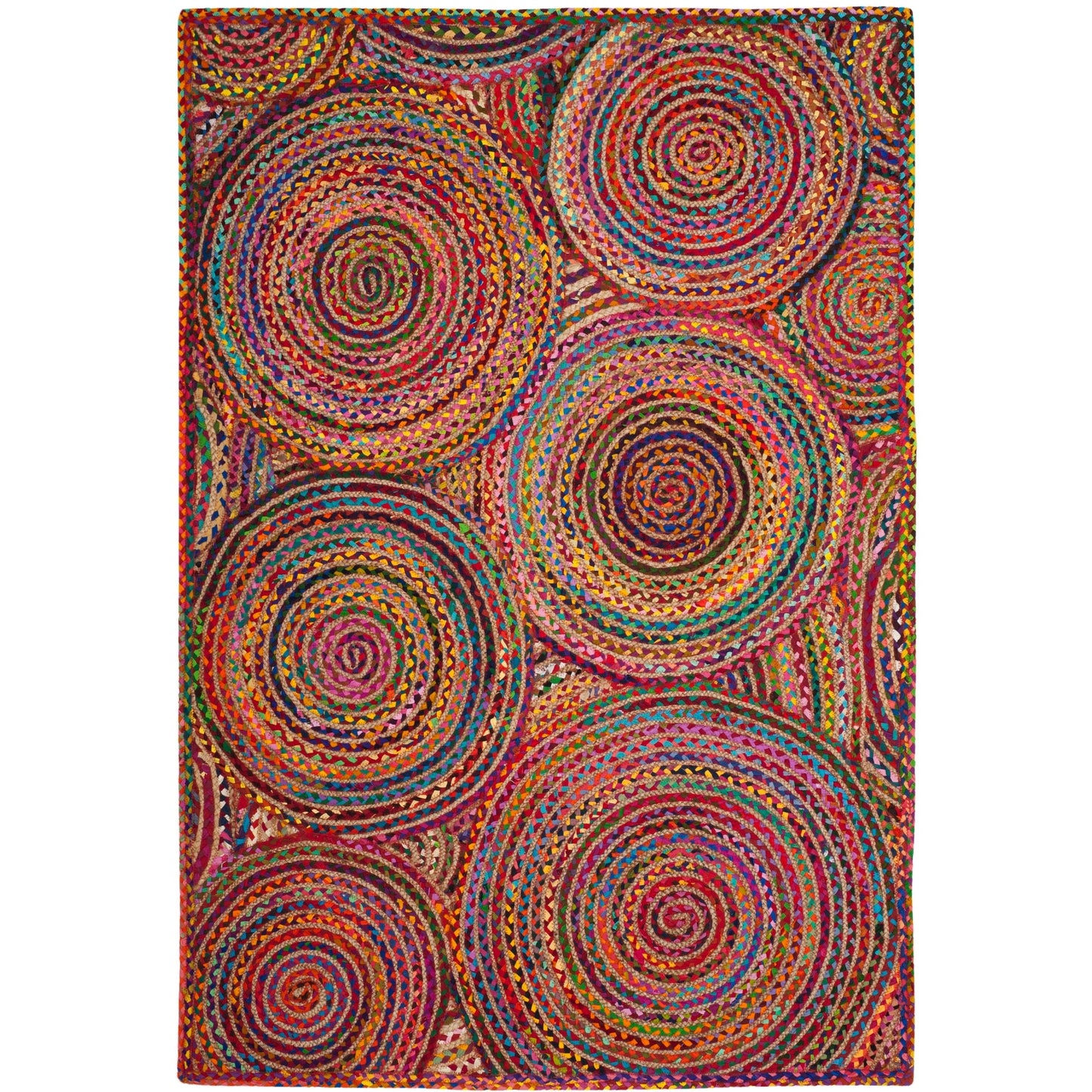 SAFAVIEH Handmade Cape Cod Eulogia Coastal Jute Rug