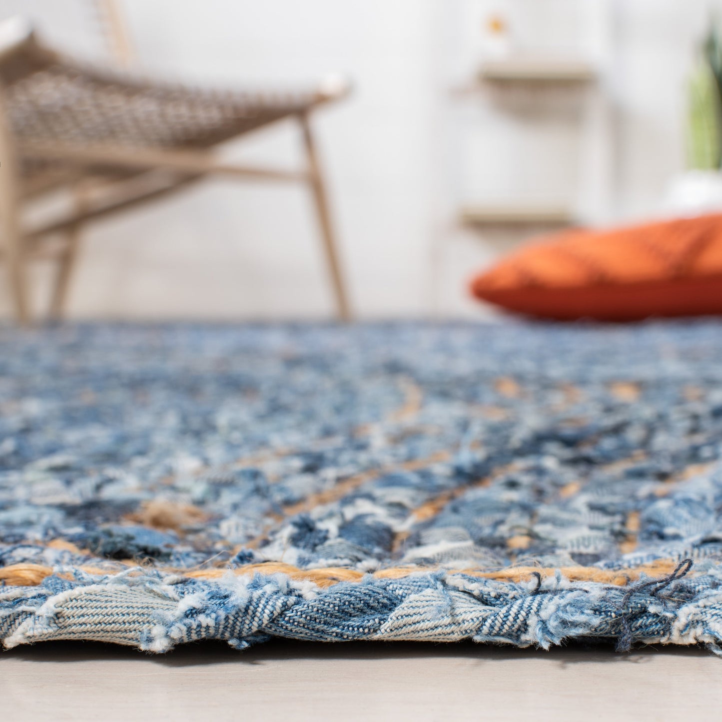 SAFAVIEH Handmade Cape Cod Eulogia Coastal Jute Rug