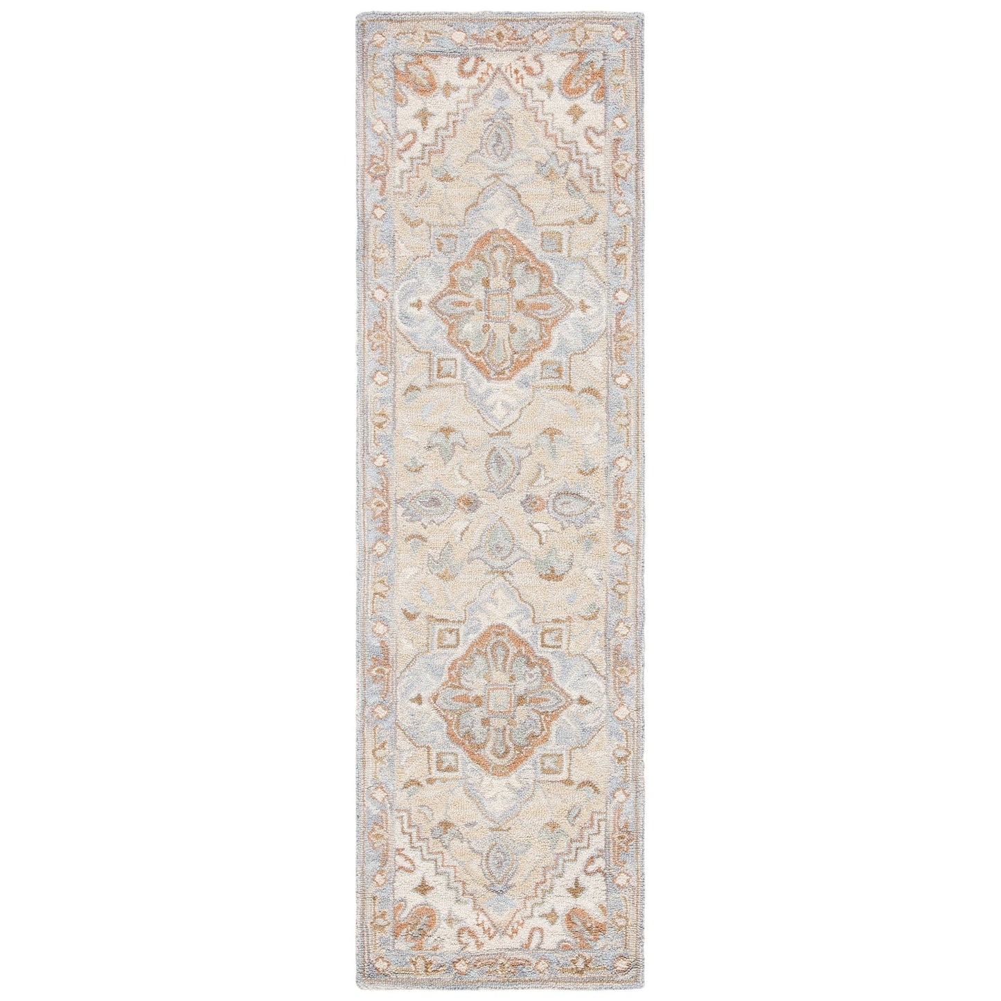 SAFAVIEH Handmade Heritage Blocks Traditional Wool Rug