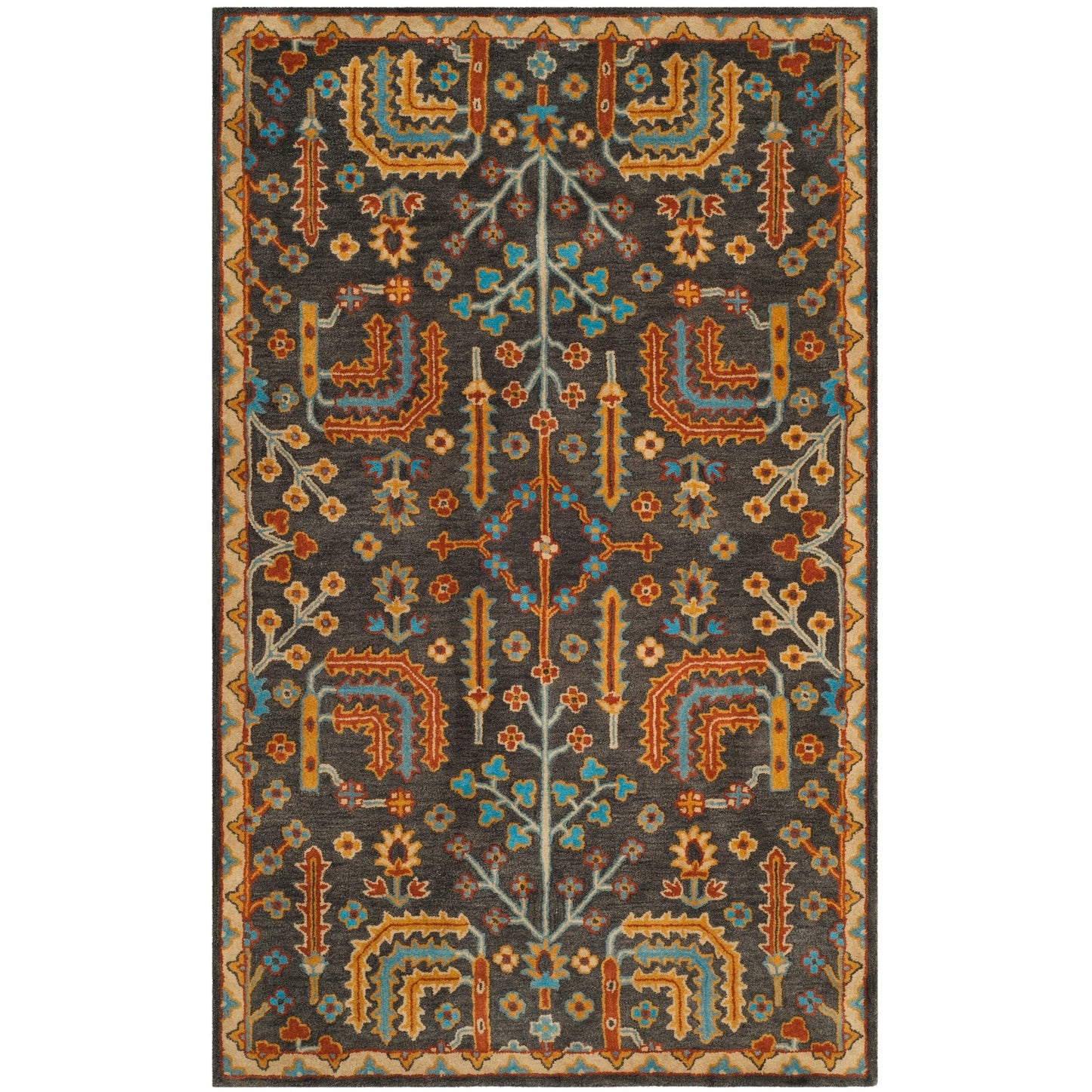 SAFAVIEH Handmade Heritage Journey Traditional Oriental Wool Rug