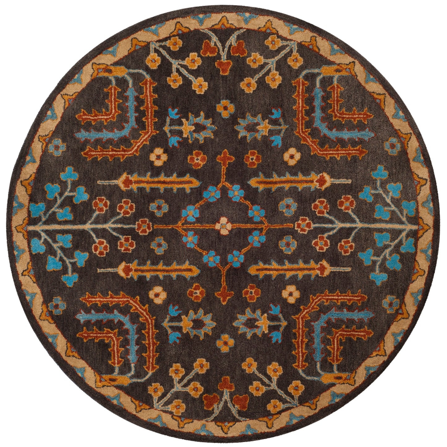 SAFAVIEH Handmade Heritage Journey Traditional Oriental Wool Rug