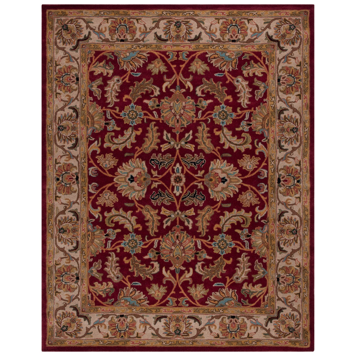 SAFAVIEH Handmade Heritage Lion Traditional Oriental Wool Rug